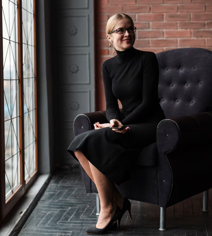 Erfolgreiche Frau in Hamburg